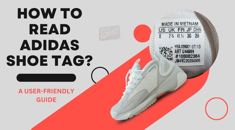 how to read adidas shoe tag